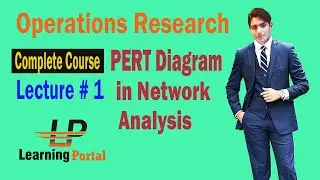PERT In Operations Research | How To Draw PERT Diagram From Table