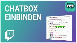 Chatbox in Streamlabs OBS einfügen