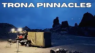 INSANE Camping Location | Trona Pinnacles | Drone