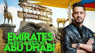 EMIRATES PARKS & ZOO ABU DHABI I FAMILY VLOG I Abby Abdullah