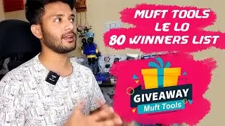Zuber Mobile Giveaway 🎁 | Muft Tools Le lo | Lucky Winner Announced List