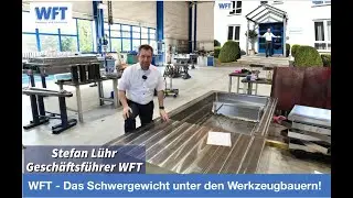 WFT stellt sich vor! Große Stahlblöcke mit der Schwerzerspanung bearbeiten  | Leinebergland TV