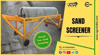 Sand Screening Machine / Rotatory & Vibratory Sand Screreener /Call - 7065566201