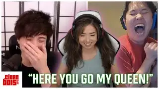 Sykkuno calls Poki her Queen - All Friend Reactions