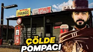 ÇÖLDE POMPACI OLDUM!! GAS STATION SIMULATOR!! | Barış Can