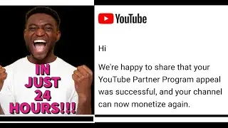 YOUTUBE APPEAL VIDEO FOR REUSED CONTENT  DEMONETISATION REPETITIVE CONTENT MAKE MONETISATION APPEAL👏