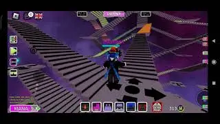 Roblox Crazy Stairs Chameleon But only using it's skill to win.
