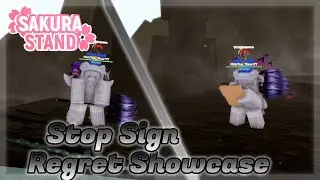 Sakura Stand Stop Sign Regret Showcase