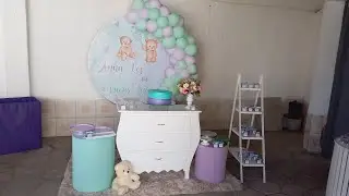 DECORAÇÃO CHÁ REVELAÇÃO