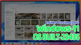 Windows 11 Built 23435: New Gallery & Pizza Icon In File Explorer & Many More Fixes ✔✔✔