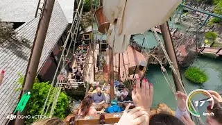 Vindjammer Onride POV with speed and g-force @ Europapark