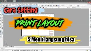 CARA SETTING LAYOUT AUTOCAD - BELAJAR AUTOCAD 2010