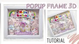 Tutorial Pop Up Frame 3D~Cantik dan unik