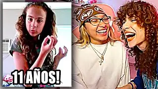 RAI REACTS TO HER FIRST YOUTUBE VIDEO (she spoke like a Mexican XD)
