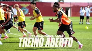 Treino UCL | Newcastle x SL Benfica