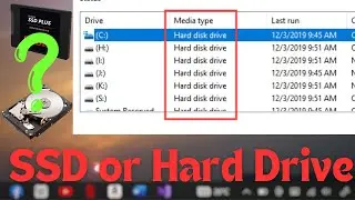 How to Check Computer Drive Type | SSD or Hard Drive | Windows 10/11 | Technology Tips
