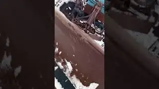 самодельный отвал на юмз