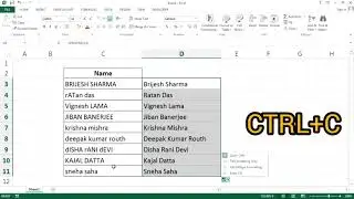 #Shorts | How to fix Font Case in Excel | Change Font Case in Excel