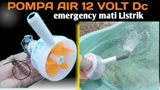HOW TO MAKE A 12 VOLT WATER PUMP FROM DYNAMO