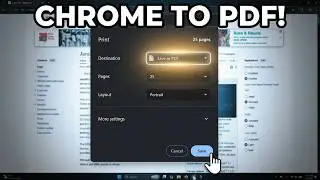 How To Save a Google Chrome Page as PDF (Quick Guide)