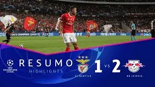 HIGHLIGHTS: SL Benfica 1-2 RB Leipzig