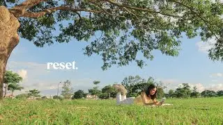 end-of-the-semester reset 🍃 organizing & decluttering, art gallery hopping, & spending time outdoors