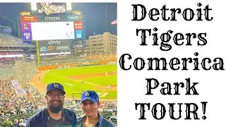 Detroit Tigers Comerica Park Tour