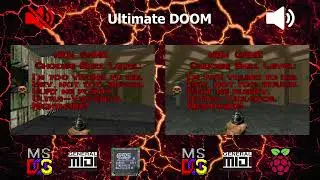 [OVM] Ultimate DOOM (ES692S vs mt32-pi, General MIDI)