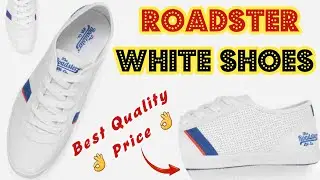 Best Casual Shoes | Roadster White Sneakers Shoes | Best Quality & Price #casualshoes