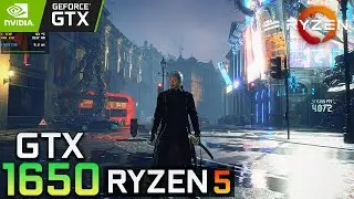 Devil May Cry 5 | GTX 1650 | Asus TUF Gaming FX505DT | Benchmark Gameplay