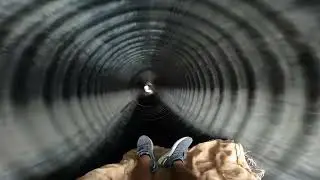 Chute Slide POV at Mainstay Farm