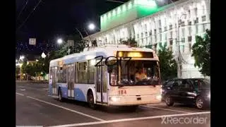 Рубрика "Тогда и сейчас" троллейбус бкм 321 #184 в Витебске