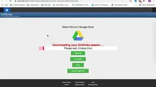 Ubuntu online opening OnWorks sessions from Google Drive