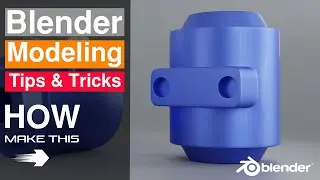 Blender Hard Surface Modeling | Just In 2 Minutes | Blender Tutorial 