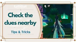 Check the clues nearby Genshin Impact