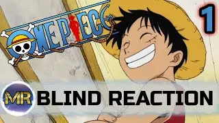 One Piece Episode 1 Blind Reaction - HERE WE GO!