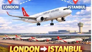 Trip report | Turkish Airlines | Airbus 321 Neo | Economy class |London  Gatwick🇬🇧 - Istanbul🇹🇷