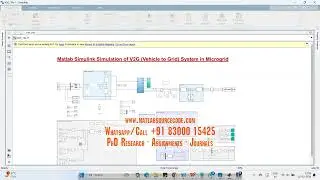 V2G Vehicle to Grid System in Microgrid - phd research