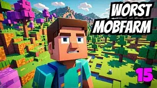 WORST Mobfarm in Minecraft | Episode 15