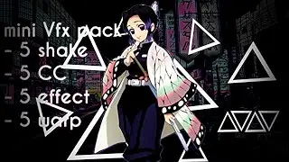 Mini Vfx pack 200 subs ( 5 shake , 5 CC , 5 effect , 5 warp ) free xml link !!