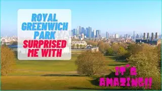 Greenwich Park walking Tour // This Park is Massive // I got Lost Guess what I Found? // In London