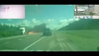 Момент аварии Diablo r1 | Диабло врезался в грузовик | Полное видео аварии