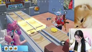 Making Burgers in Game for peace | RouRou