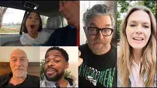 Cast of PSYCH tells 8 yr old Aria to Practice Piano