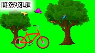 green screen effects bicycle||bicycle green screen effects with sound ||green bicycle animation