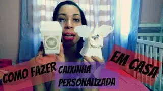 Como fazer Caixa Milk ou sacola EM CASA.