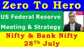 US FOMC Meeting - Zero To Hero 💥 Jackpot Option Buying Strategy🚀|| Nifty Bank Nifty Monthly Tomorrow