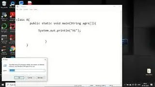 First Java Code without IDE