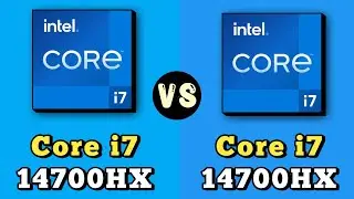 Core i7-14700HX vs Core i7-13700HX Processor 🔥 || Intel Core i7-14700HX vs Intel Core i7-13700HX