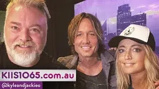 Keith Urban Co-Hosts The Kyle & Jackie O Show! KIIS1065